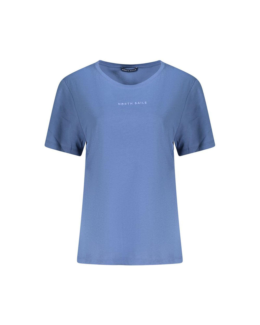 North Sails Women's Blue Cotton Tops & T-Shirt - S