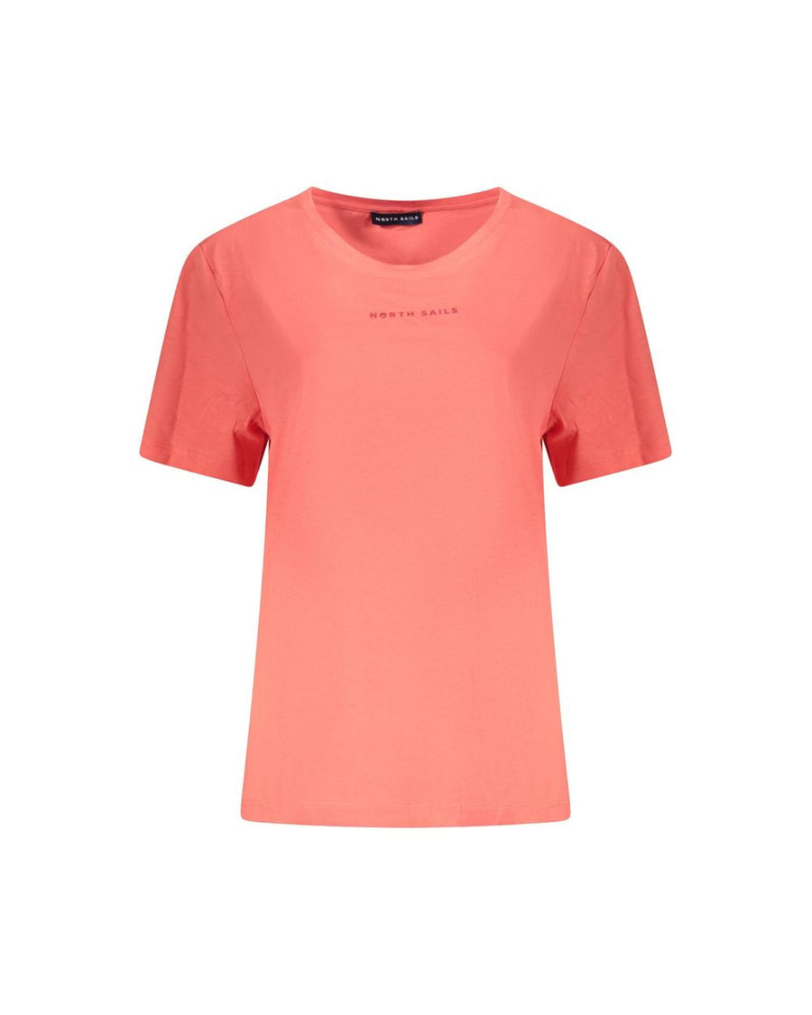 North Sails Women's Pink Cotton Tops & T-Shirt - S