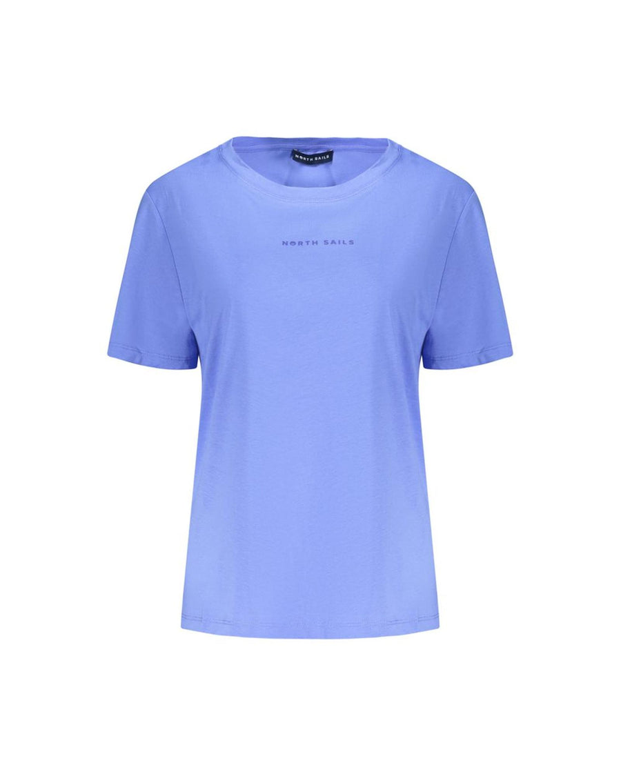 North Sails Women's Blue Cotton Tops & T-Shirt - S