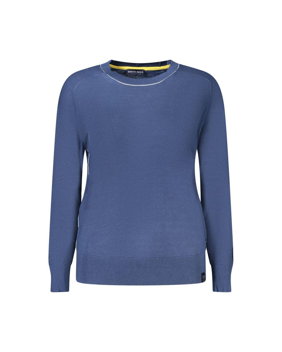 North Sails Women's Blue Cotton  Sweater - XS