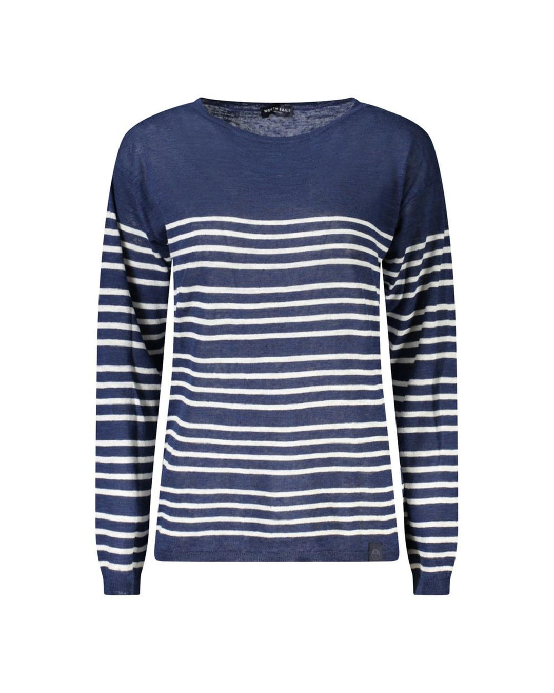 North Sails Women's Blue Cotton  Sweater - L