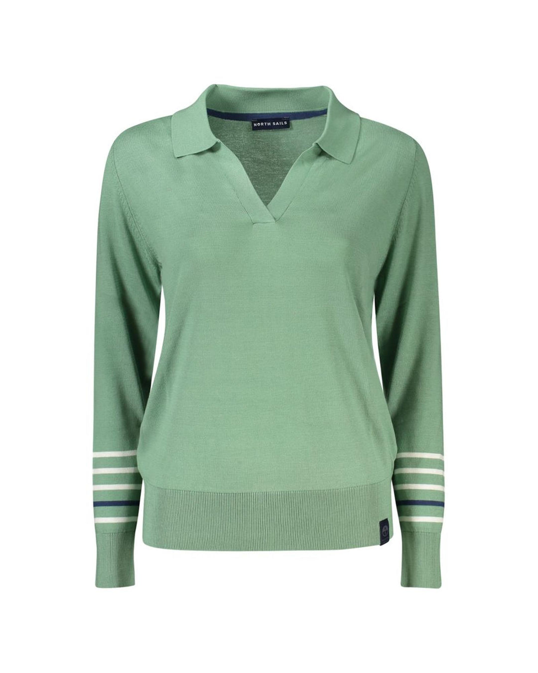 North Sails Women's Green Cotton  Sweater - M
