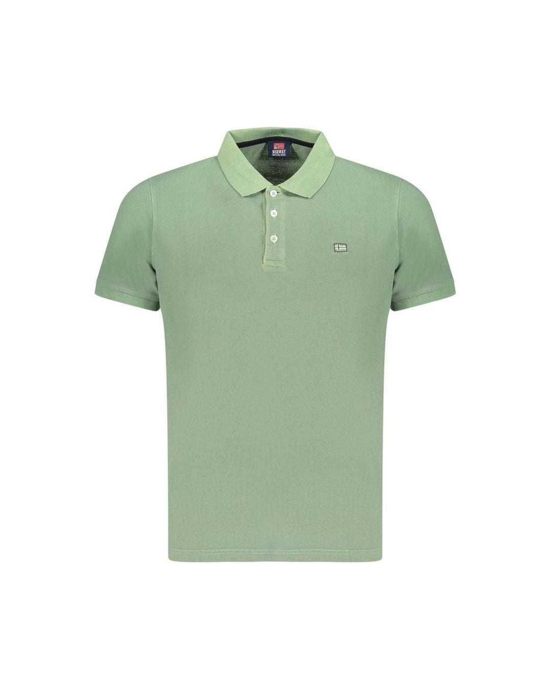 Norway 1963 Men's Green Cotton  Polo Shirt - 2XL