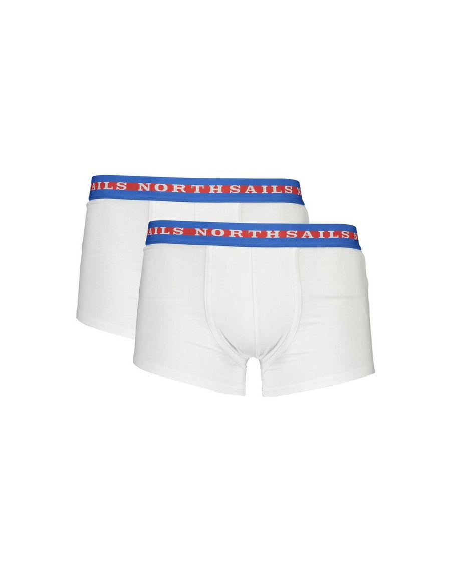 North Sails Men's White Cotton Underwear - S