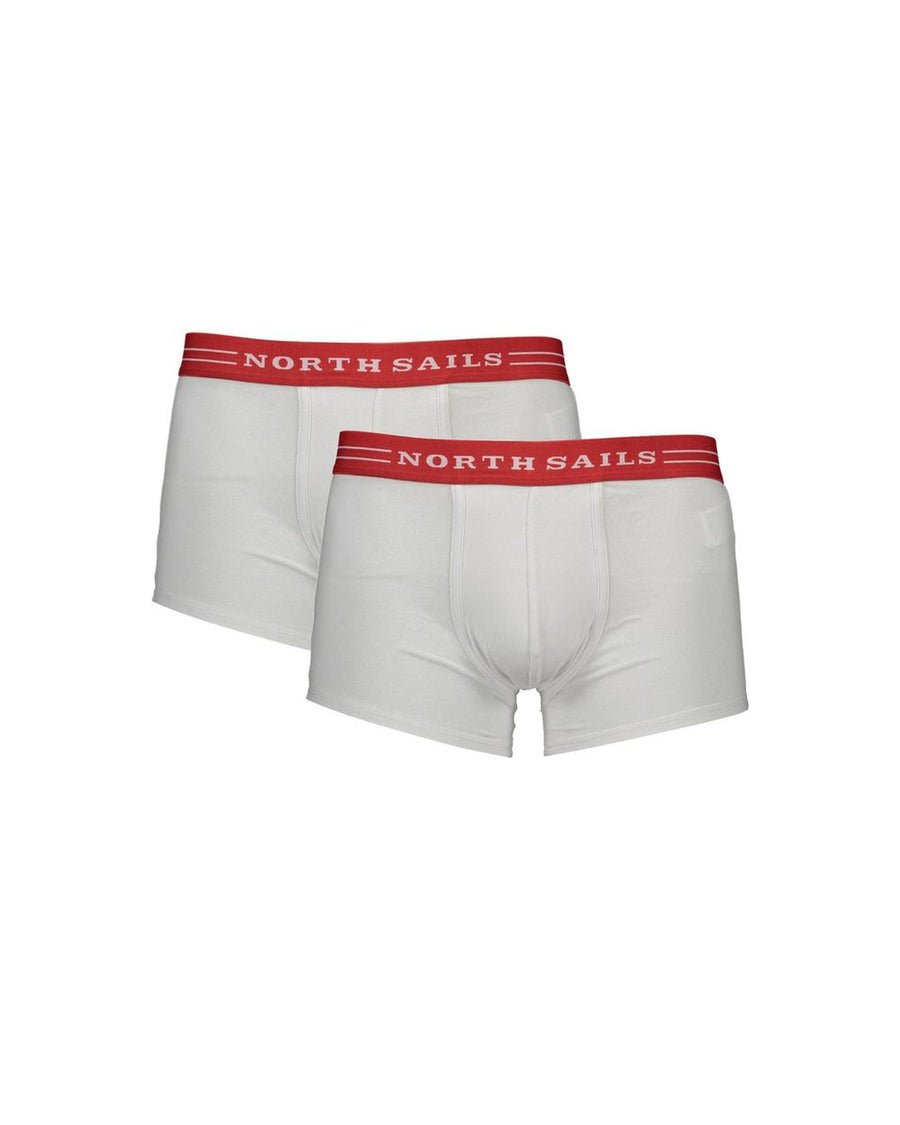 North Sails Men's White Cotton Underwear - 2XL