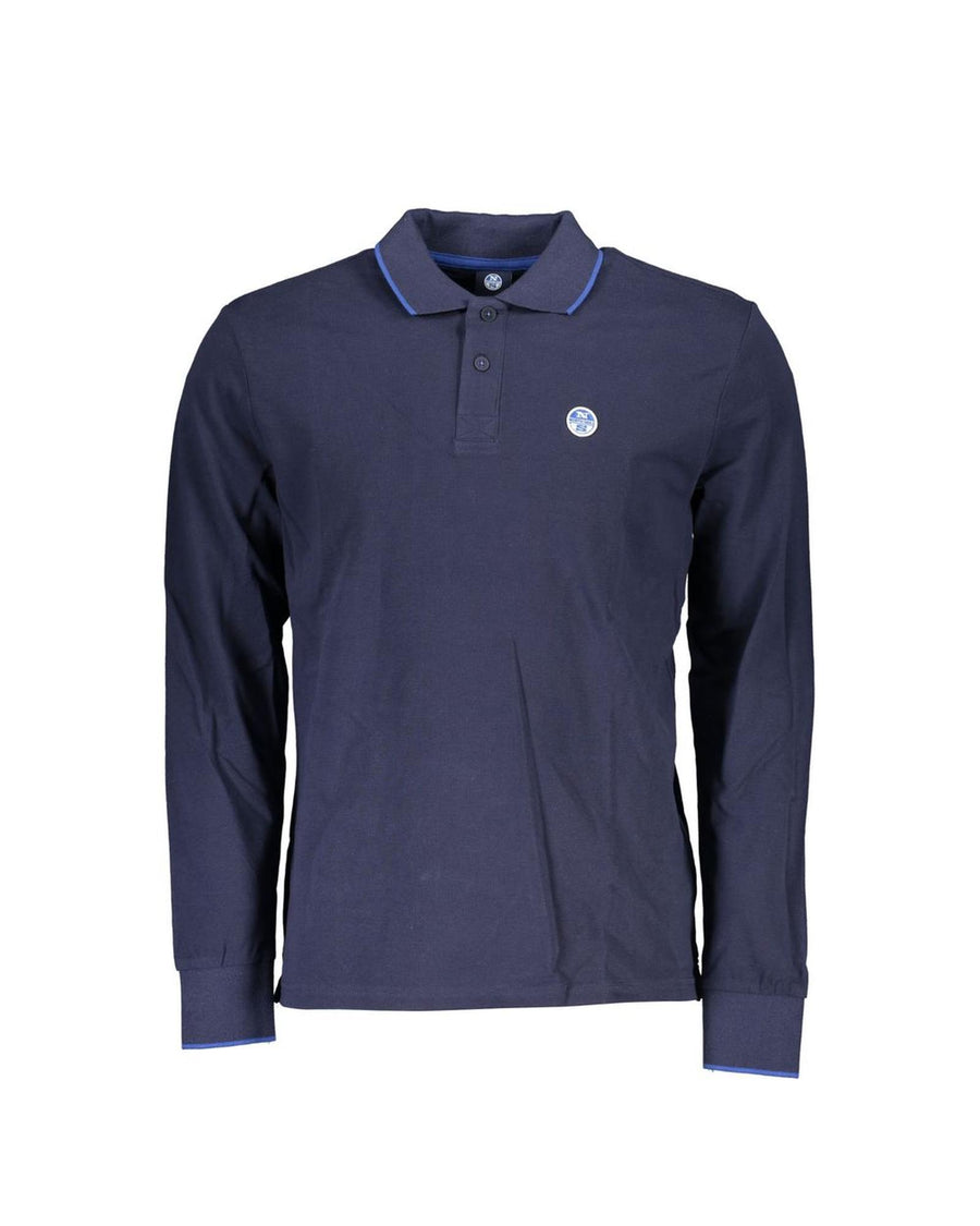 North Sails Men's Blue Cotton Polo Shirt - 3XL