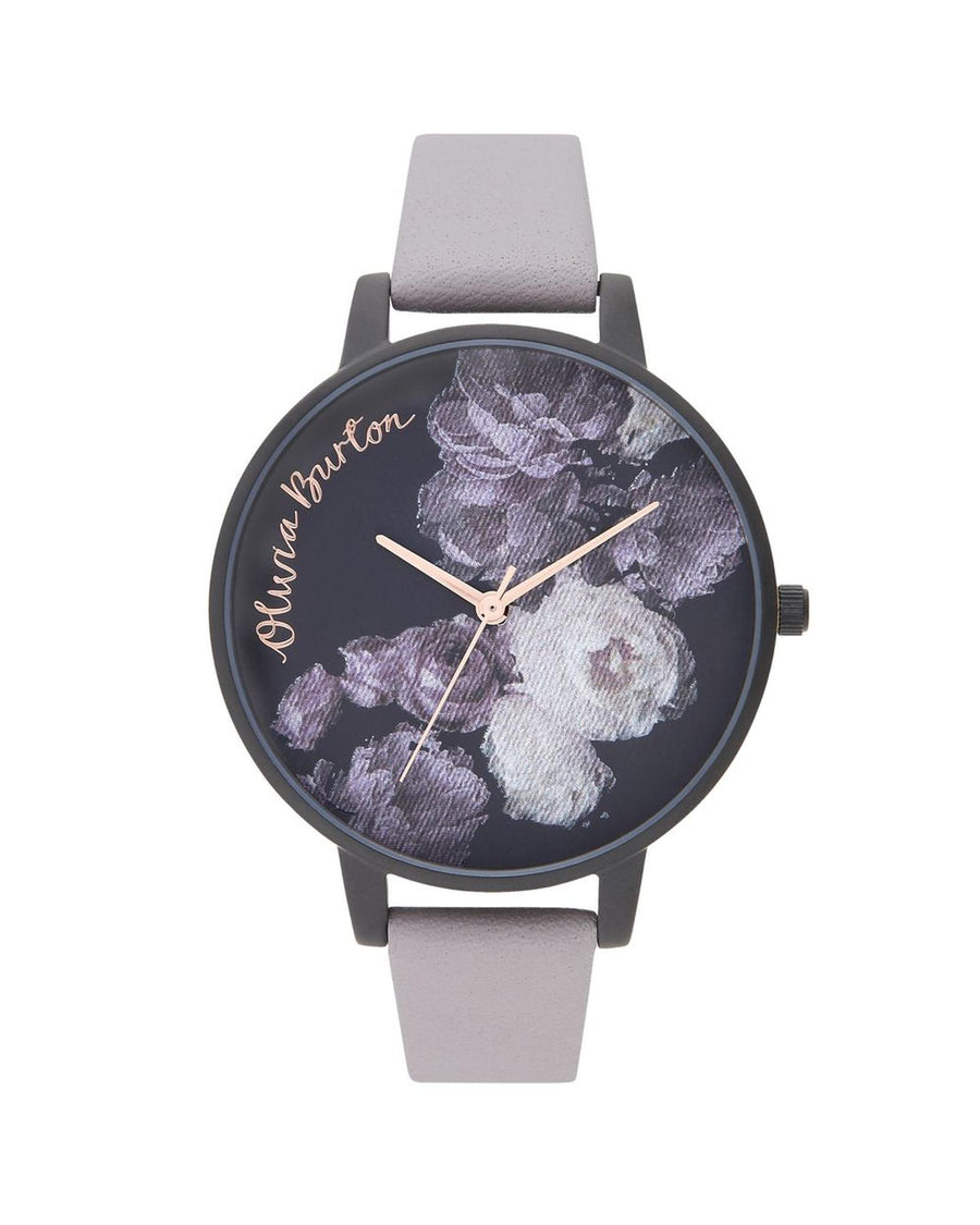 Olivia Burton Women's Gray Synthetic Leather Watch - One Size