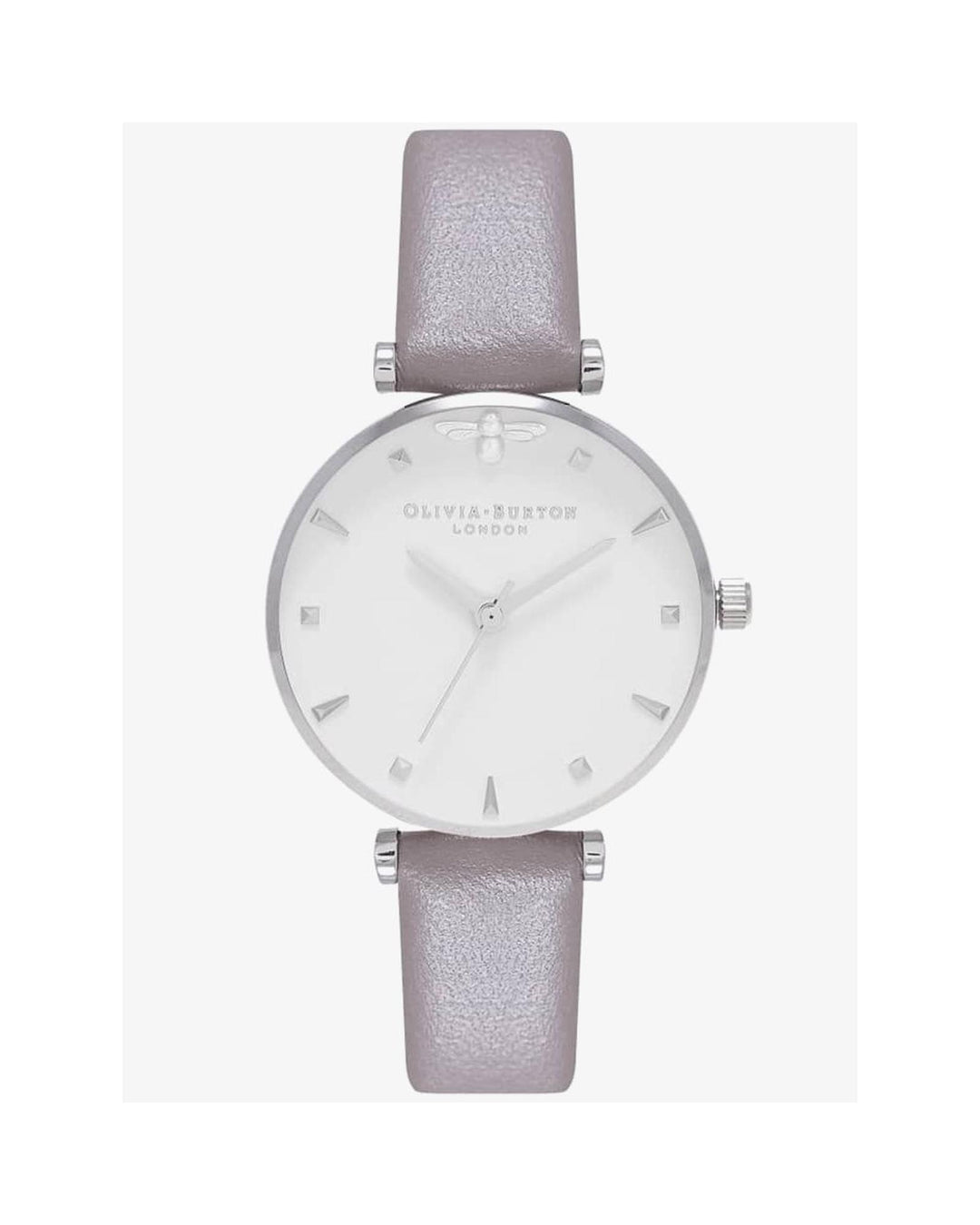 Olivia Burton Women's Gray Synthetic Leather Watch - One Size