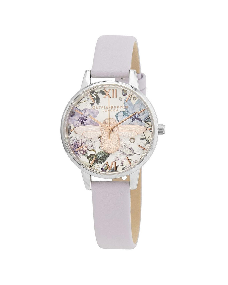Olivia Burton Women's Purple Synthetic Leather Watch - One Size