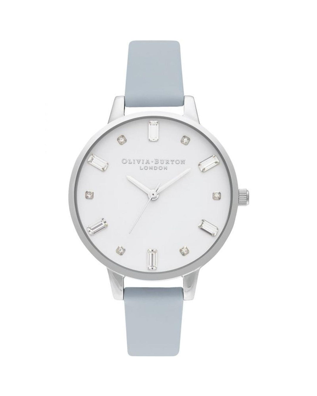 Olivia Burton Women's Blue Synthetic Leather Watch - One Size