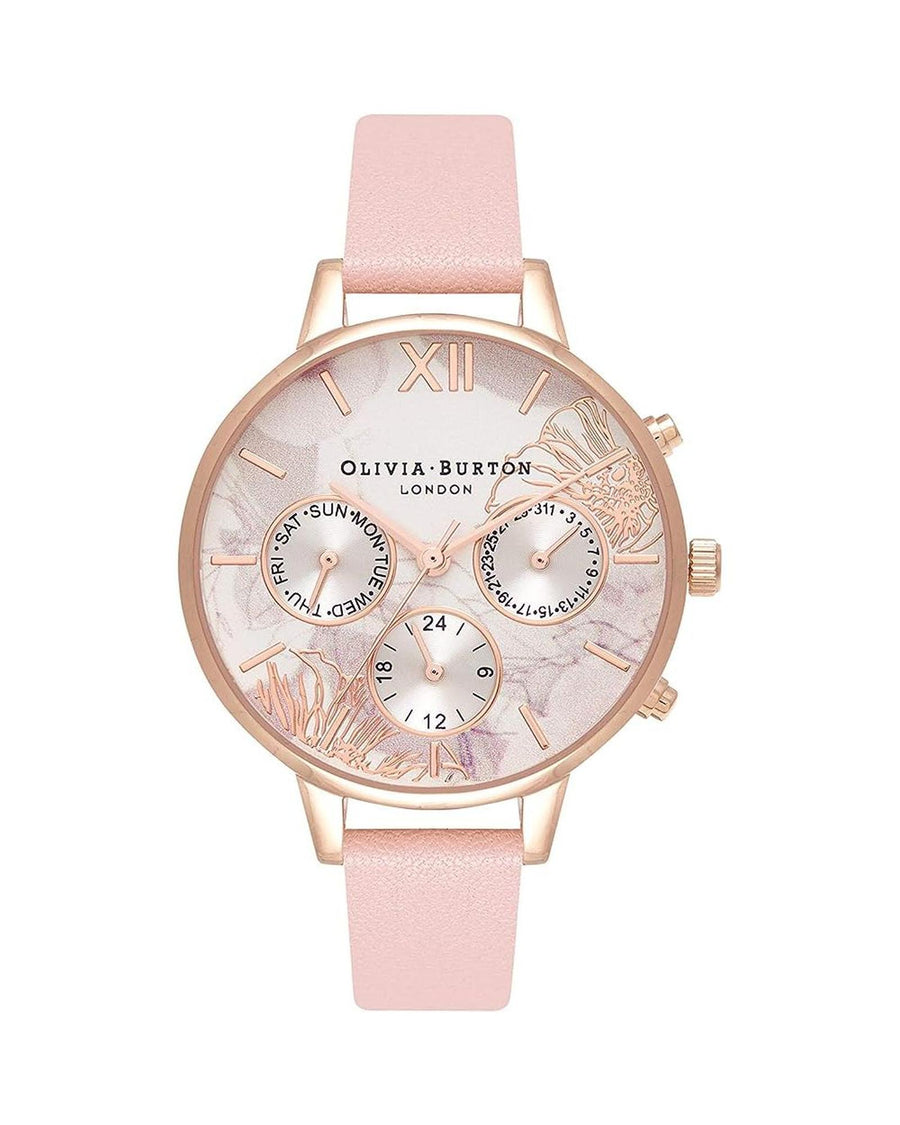 Olivia Burton Women's Multicolor Synthetic Leather Watch - One Size