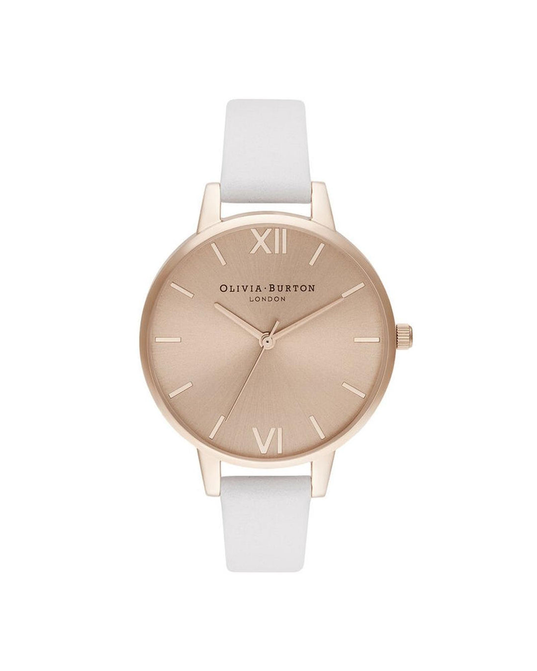 Olivia Burton Women's White Synthetic Leather Watch - One Size