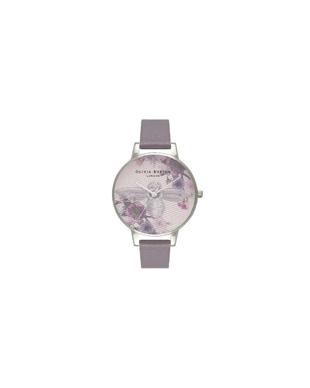 Olivia Burton Women's Gray Synthetic Leather Watch - One Size