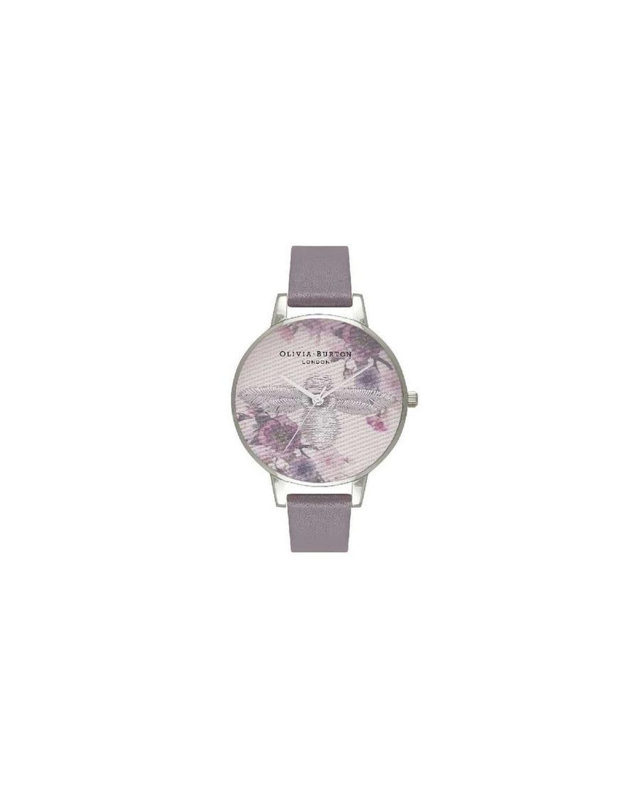 Olivia Burton Women's Gray Synthetic Leather Watch - One Size