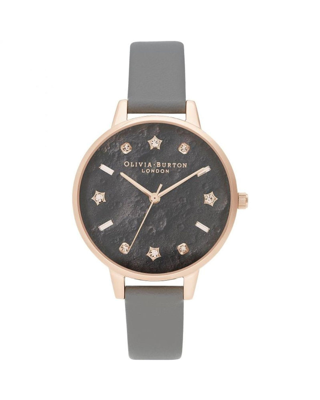 Olivia Burton Women's Gray Leather Watch - One Size