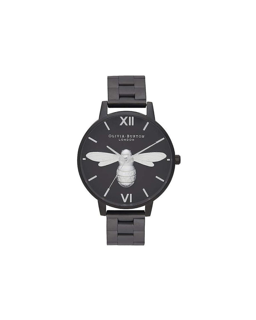 Olivia Burton Women's Black Steel Watch - One Size