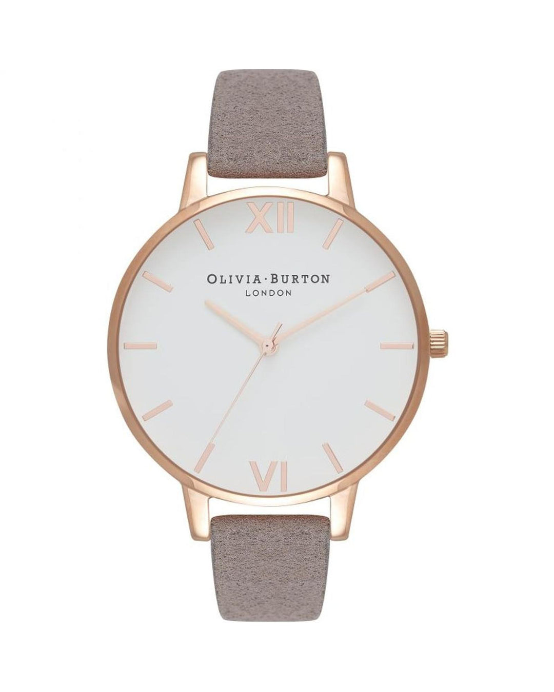 Olivia Burton Women's Gray Synthetic Leather Watch - One Size