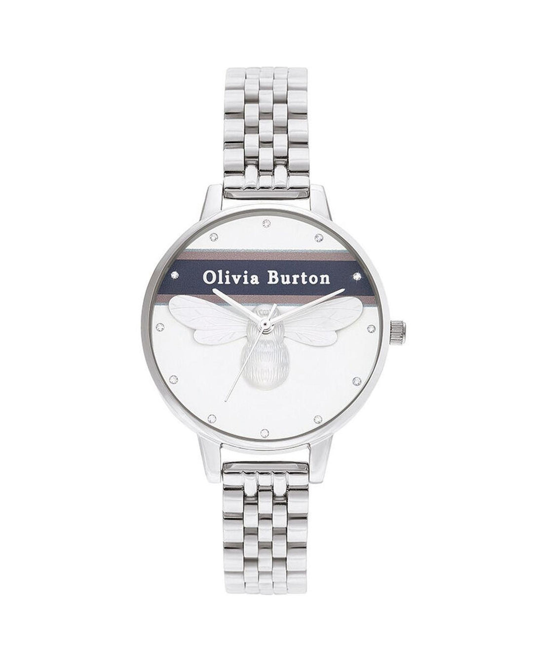 Olivia Burton Women's Silver Steel Watch - One Size