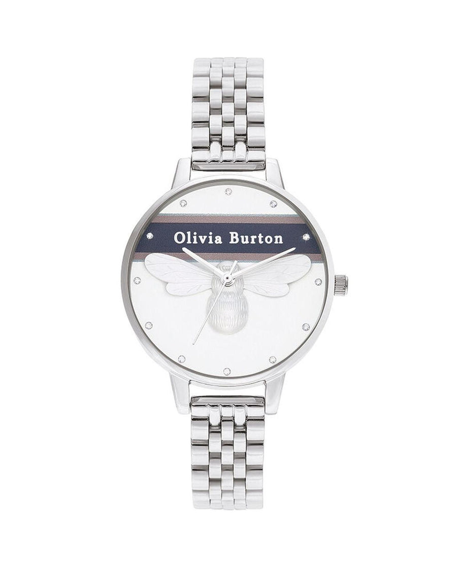Olivia Burton Women's Silver Steel Watch - One Size