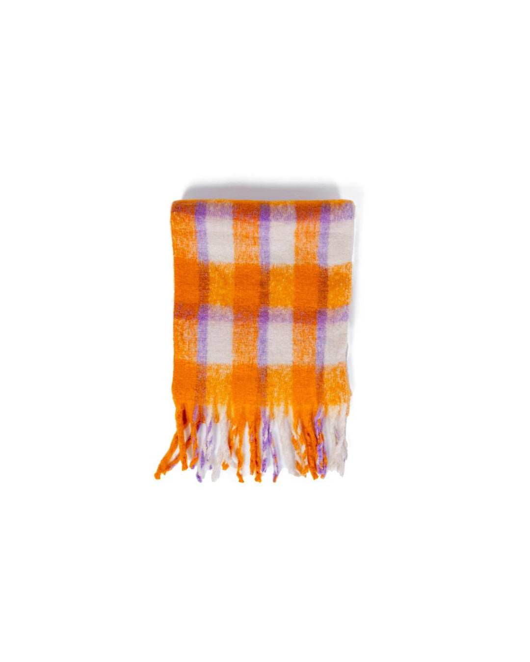Only Women's Orange Polyester Scarf - One Size