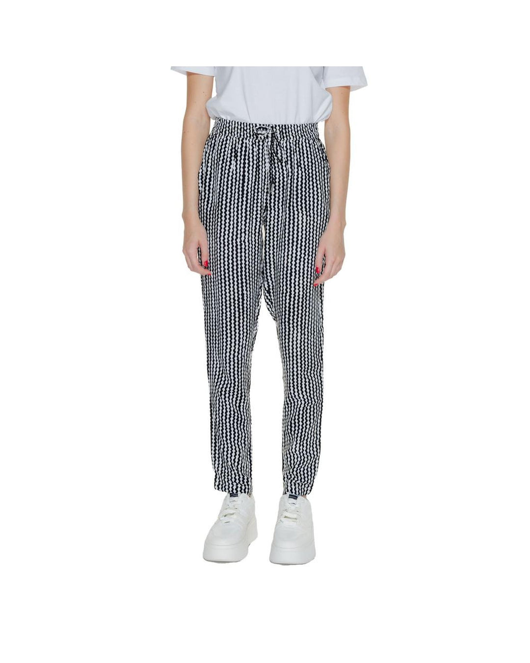 Only Women's Black Viscose Jeans & Pant - 36 IT