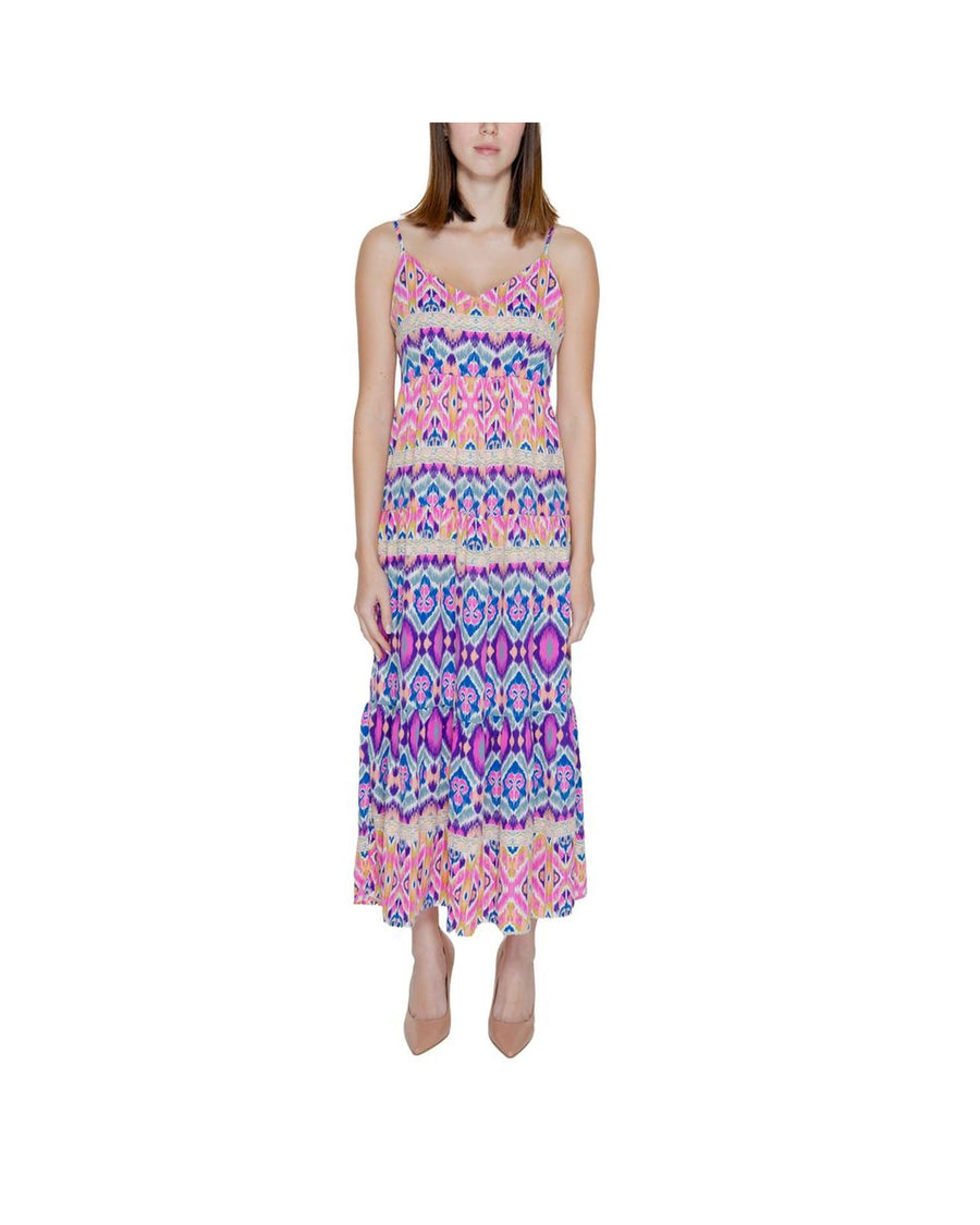 Only Women's Multicolor Recycled Polyester Dress - 40 IT