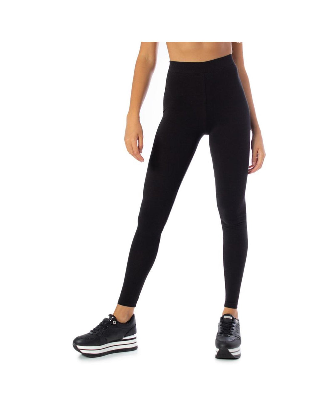 Only Women's Black Cotton Jeans & Pant - XL