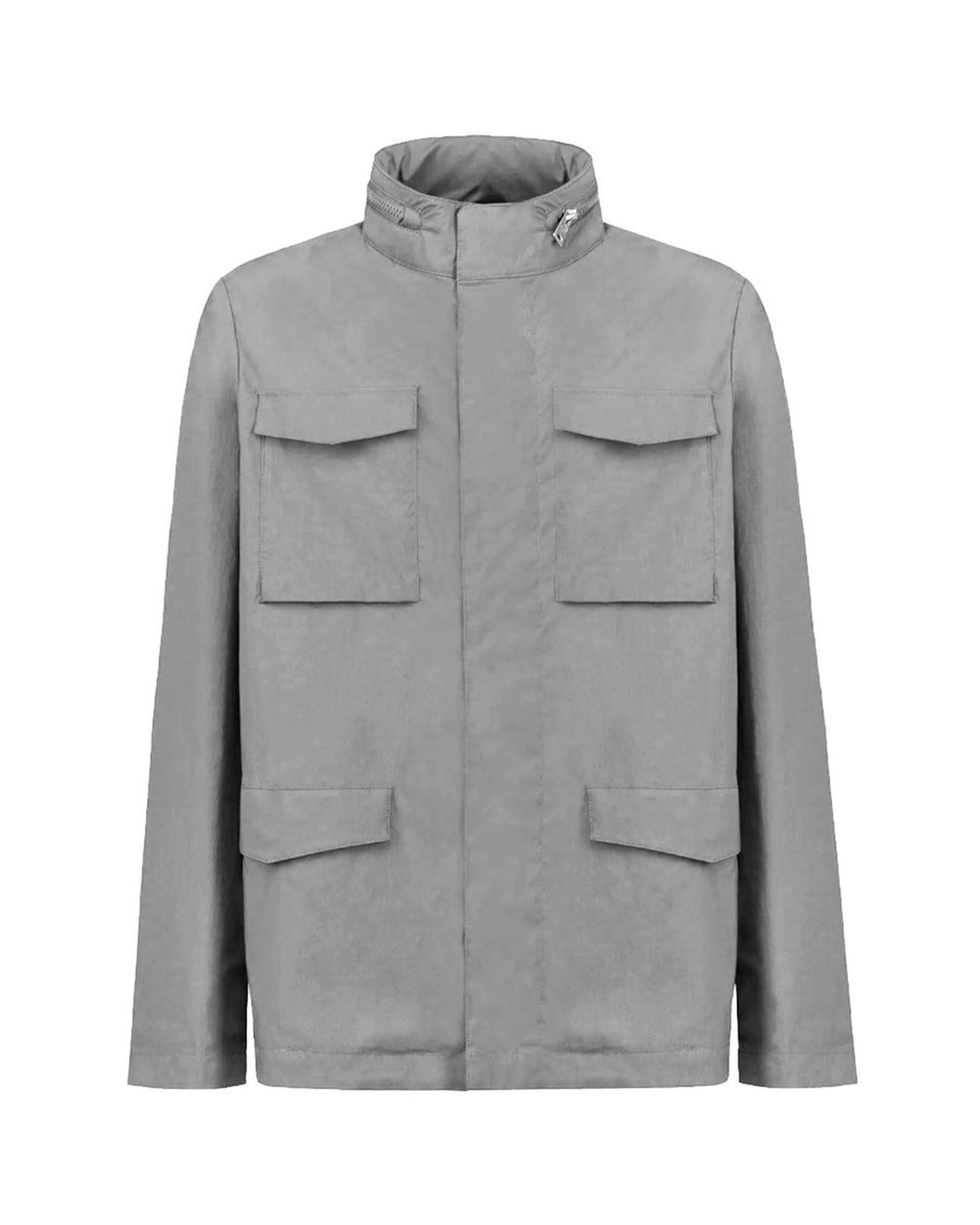 People Of Shibuya Men's Gray Cotton Jacket - 52 IT