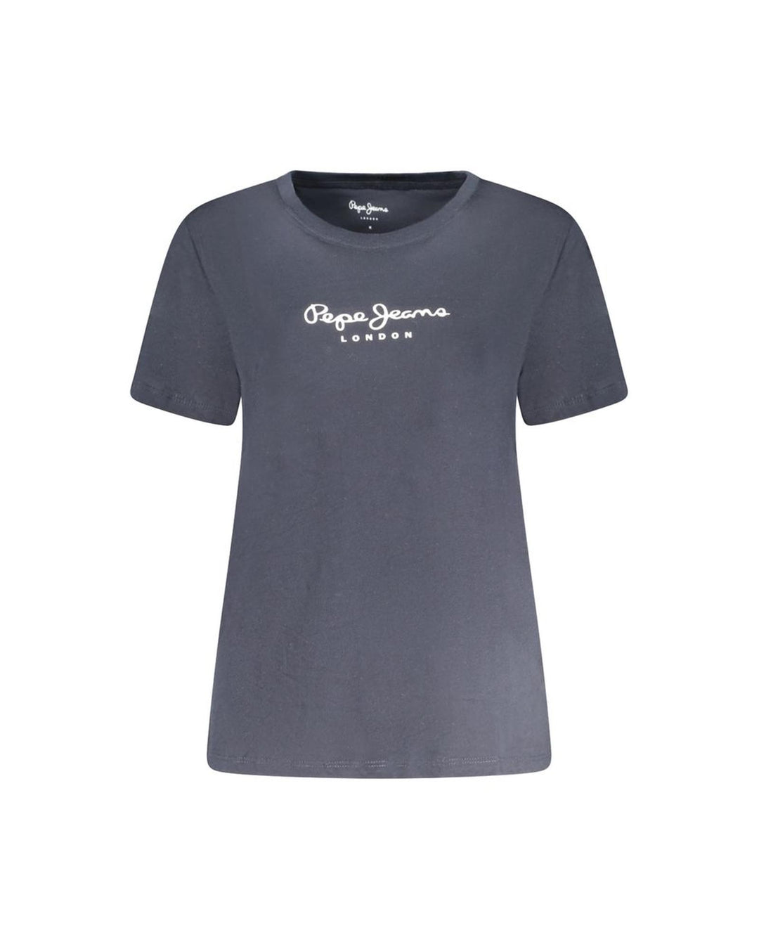 Pepe Jeans Women's Blue Cotton  T-Shirt - XS