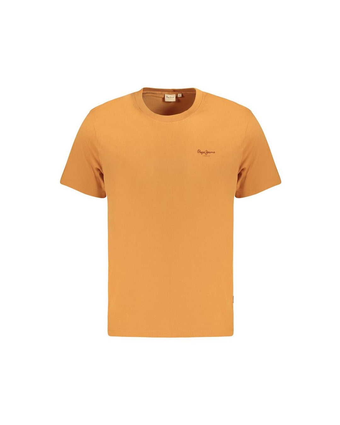 Pepe Jeans Men's Orange Cotton T-Shirt - M