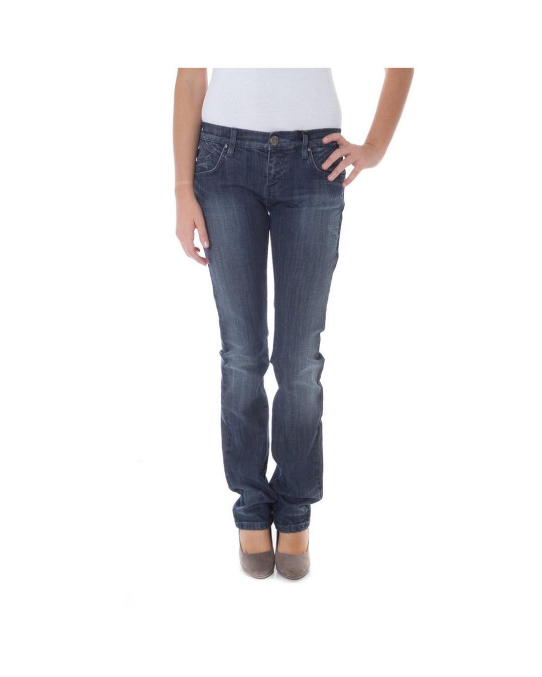 Phard Women's Blue Cotton Jeans & Pant - W25 US