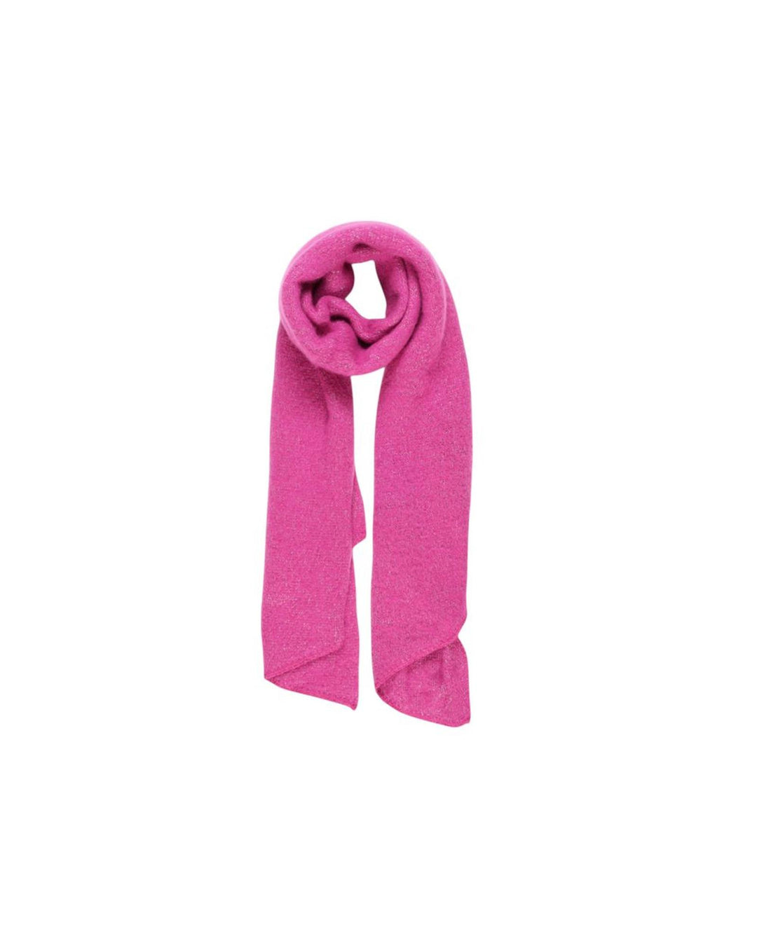 Pieces Women's Pink Recycled Polyester Scarf - One Size