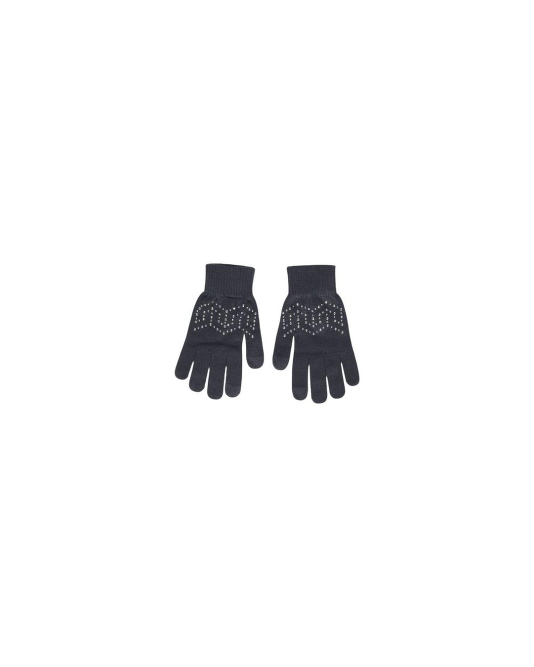 Pieces Women's Gray Recycled Polyester Glove - One Size
