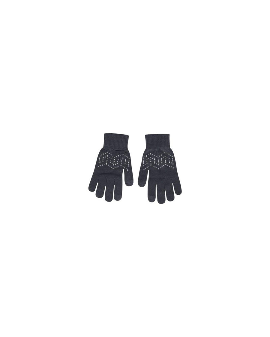Pieces Women's Gray Recycled Polyester Glove - One Size