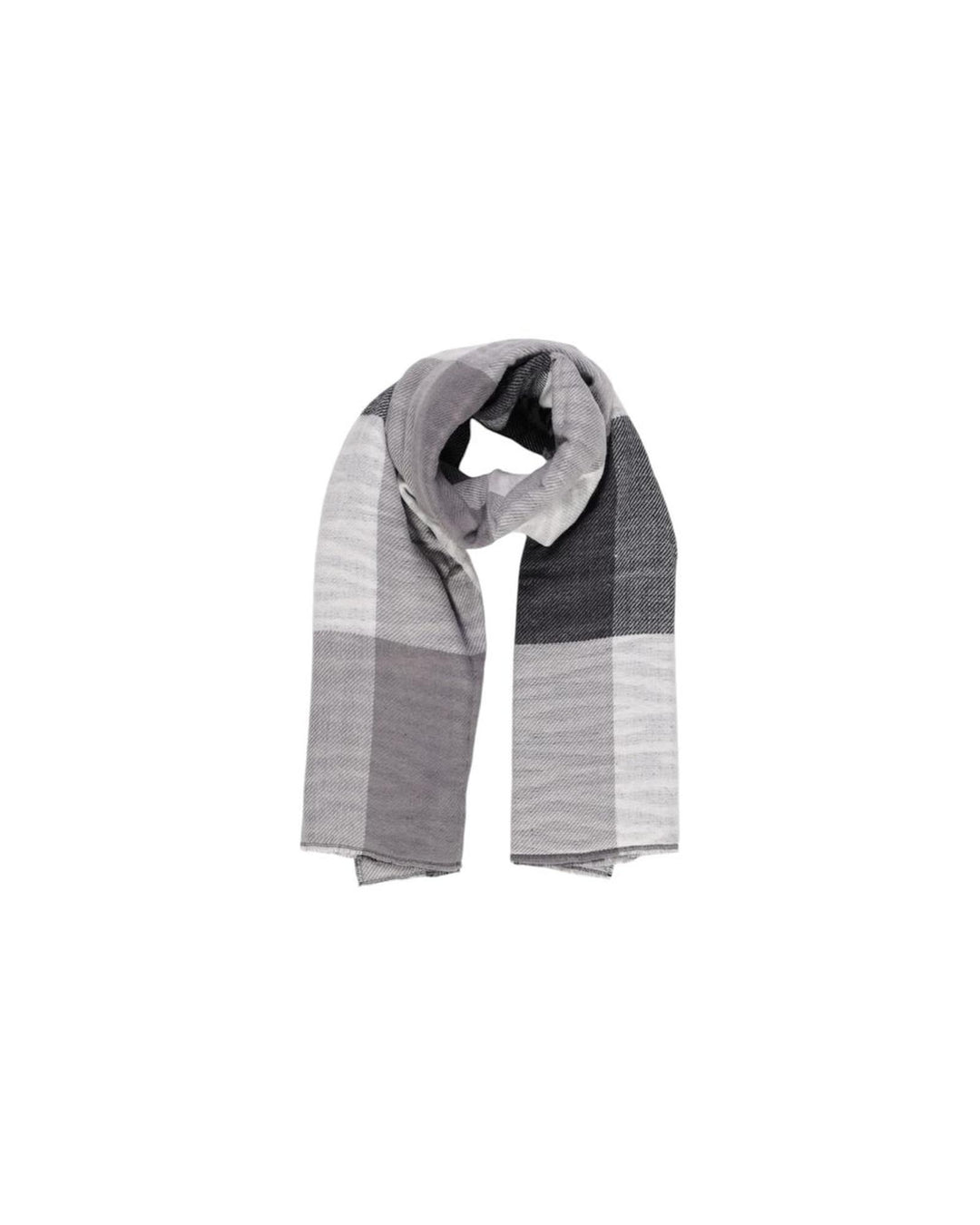 Pieces Women's Black Recycled Polyester Scarf - One Size