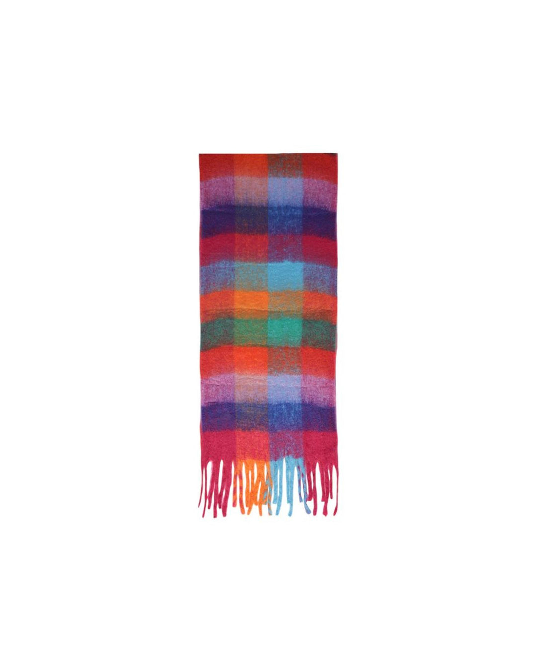 Pieces Women's Orange Recycled Polyester Scarf - One Size