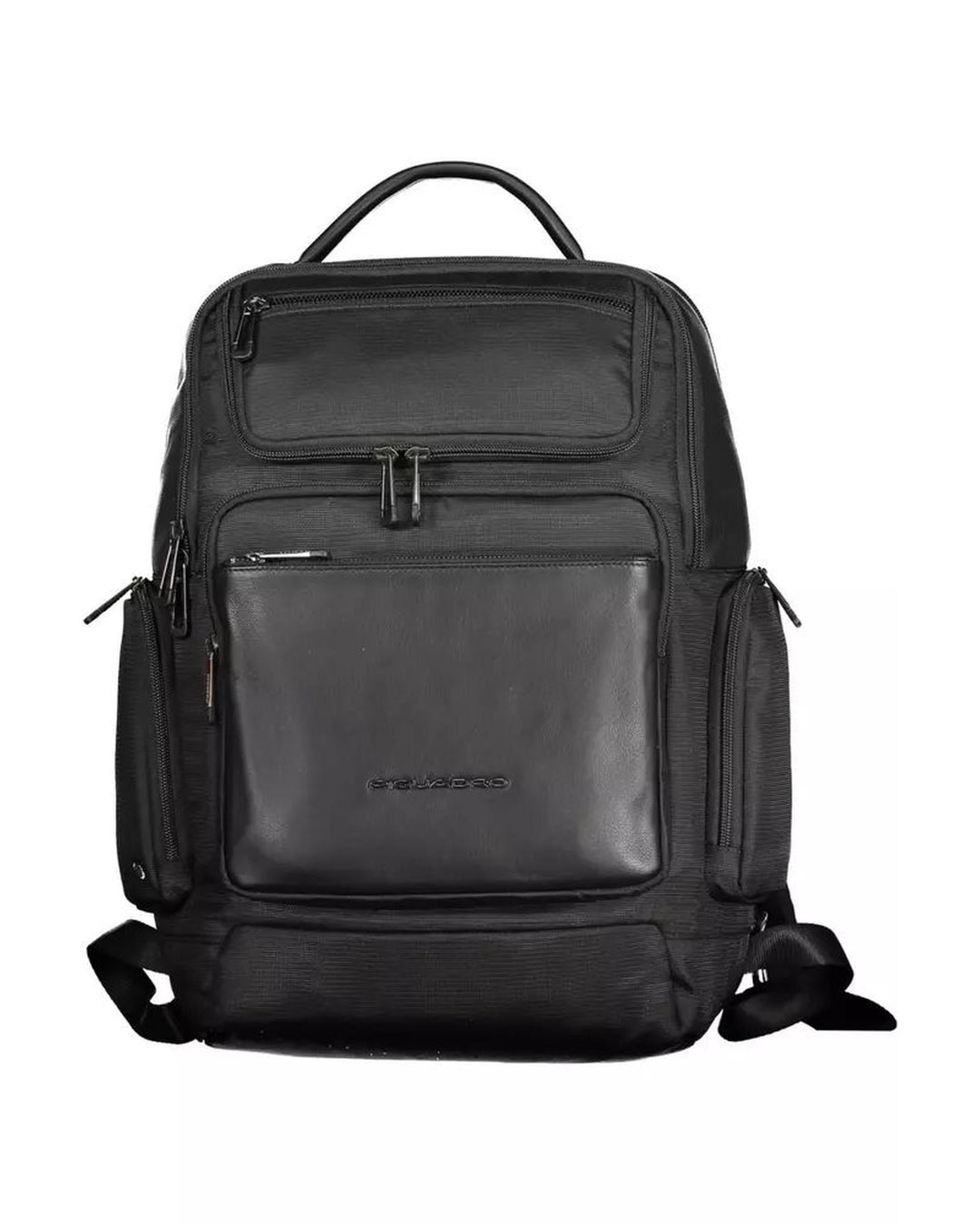 Piquadro Men's Black RPET Backpack - One Size