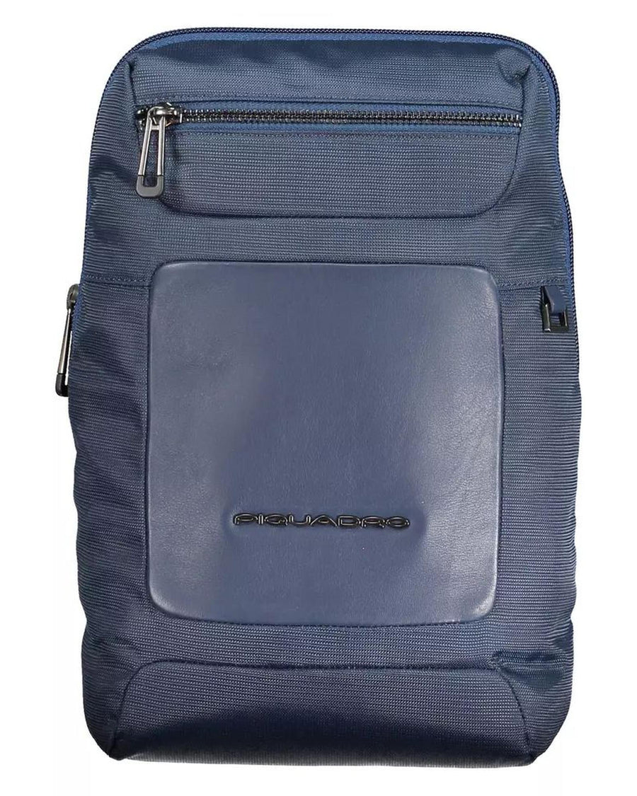 Piquadro Men's Blue RPET Shoulder Bag - One Size