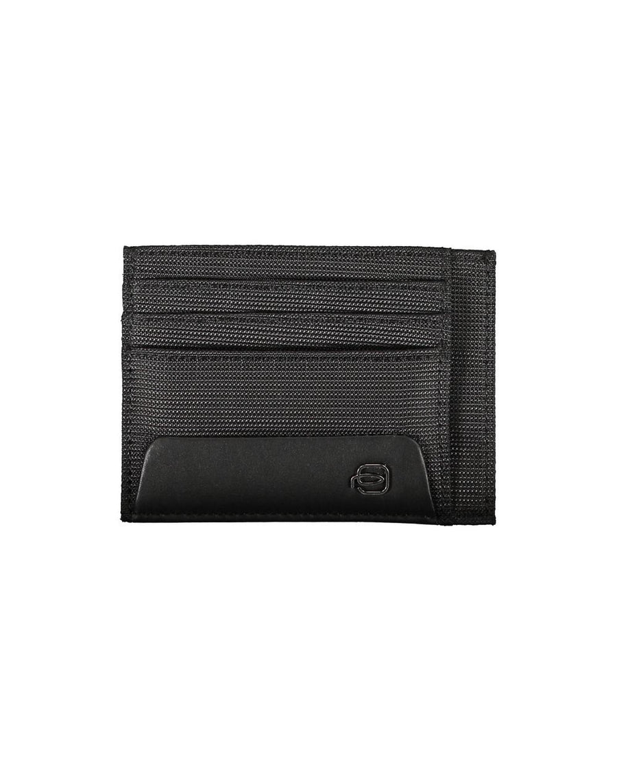 Piquadro Men's Black Nylon Wallet - One Size