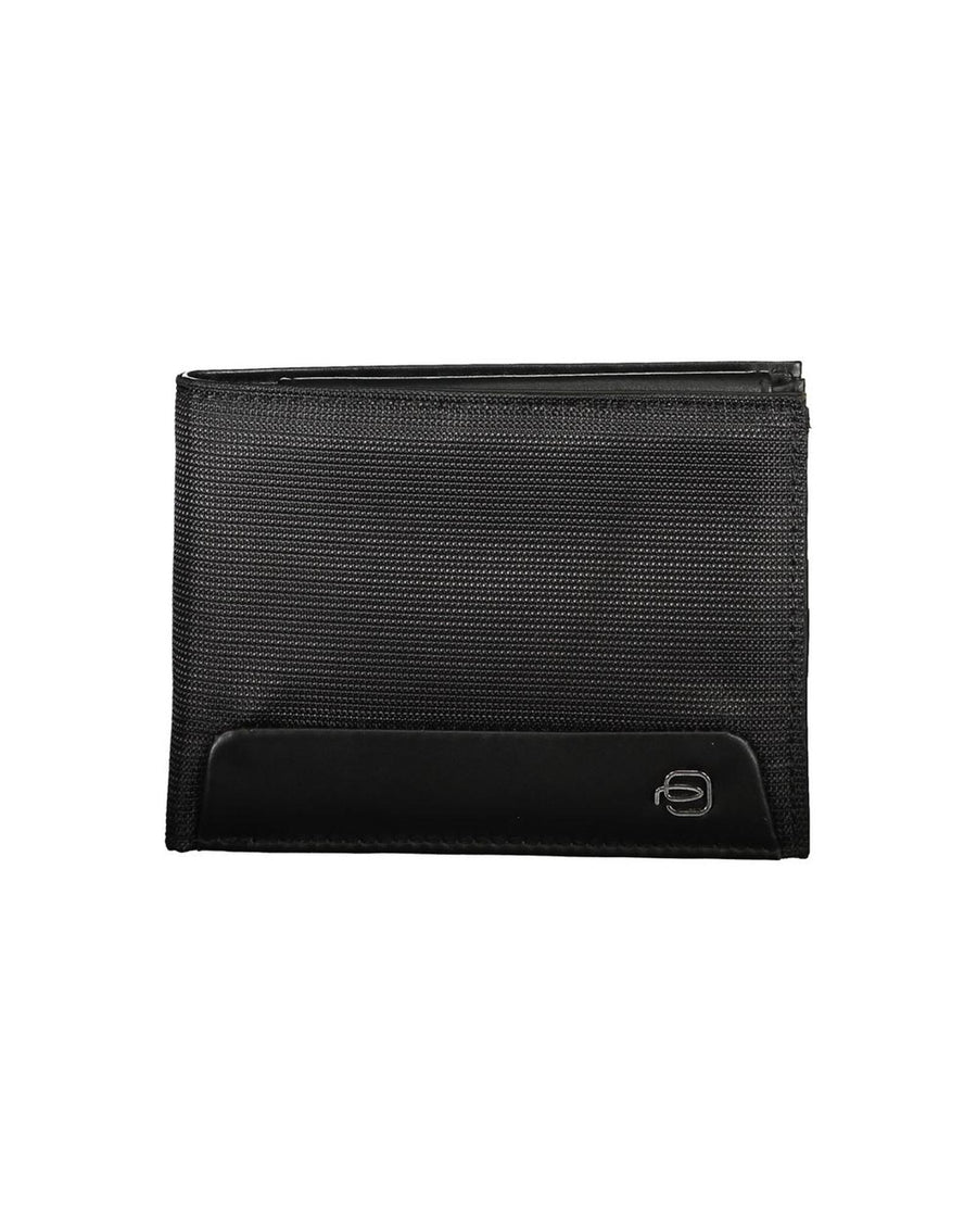Piquadro Men's Black Nylon Wallet - One Size