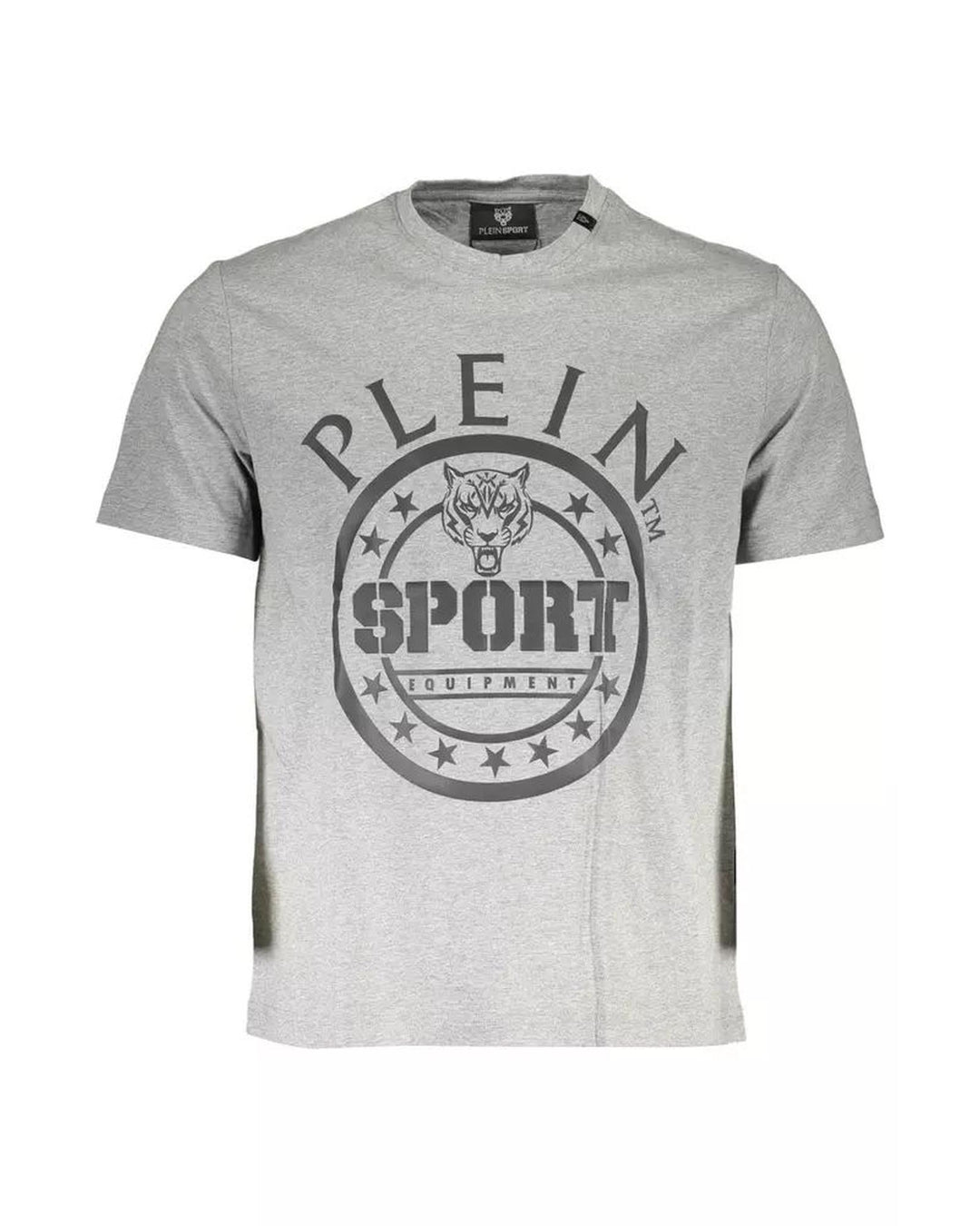 Plein Sport Men's Gray Cotton T-Shirt - M
