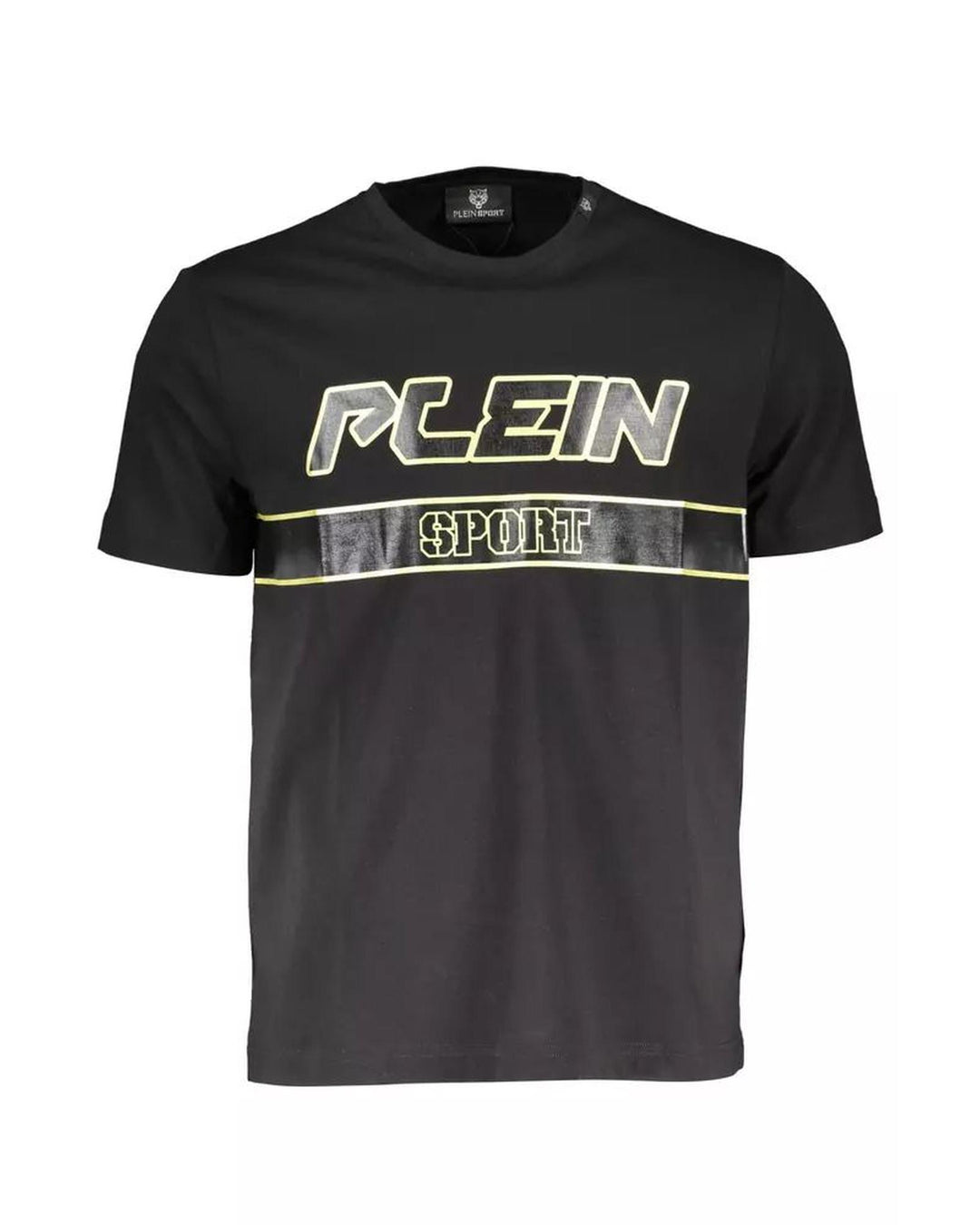 Plein Sport Men's Black Cotton T-Shirt - M