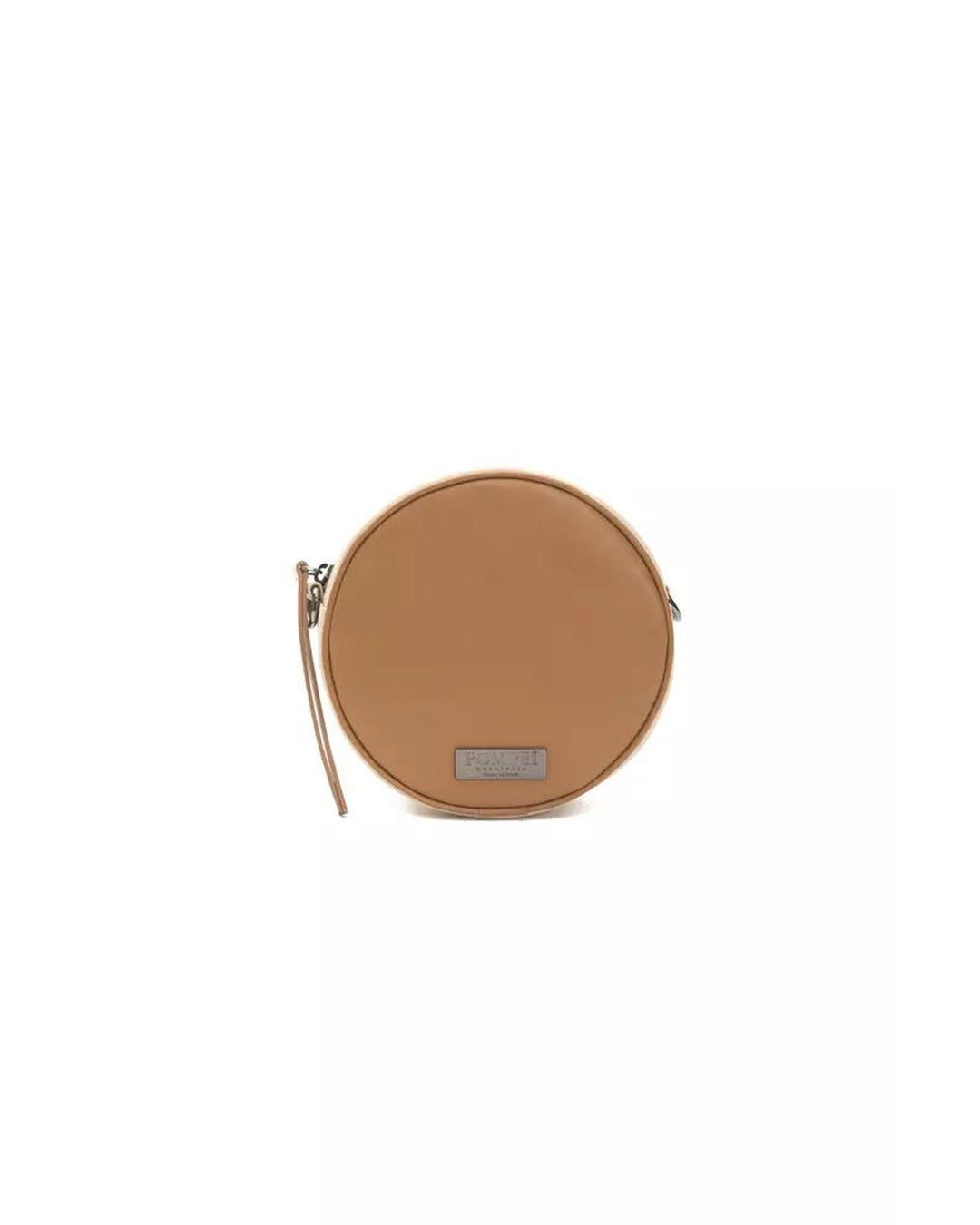 Pompei Donatella Women's Elegant Small Oval Leather Crossbody Bag - One Size