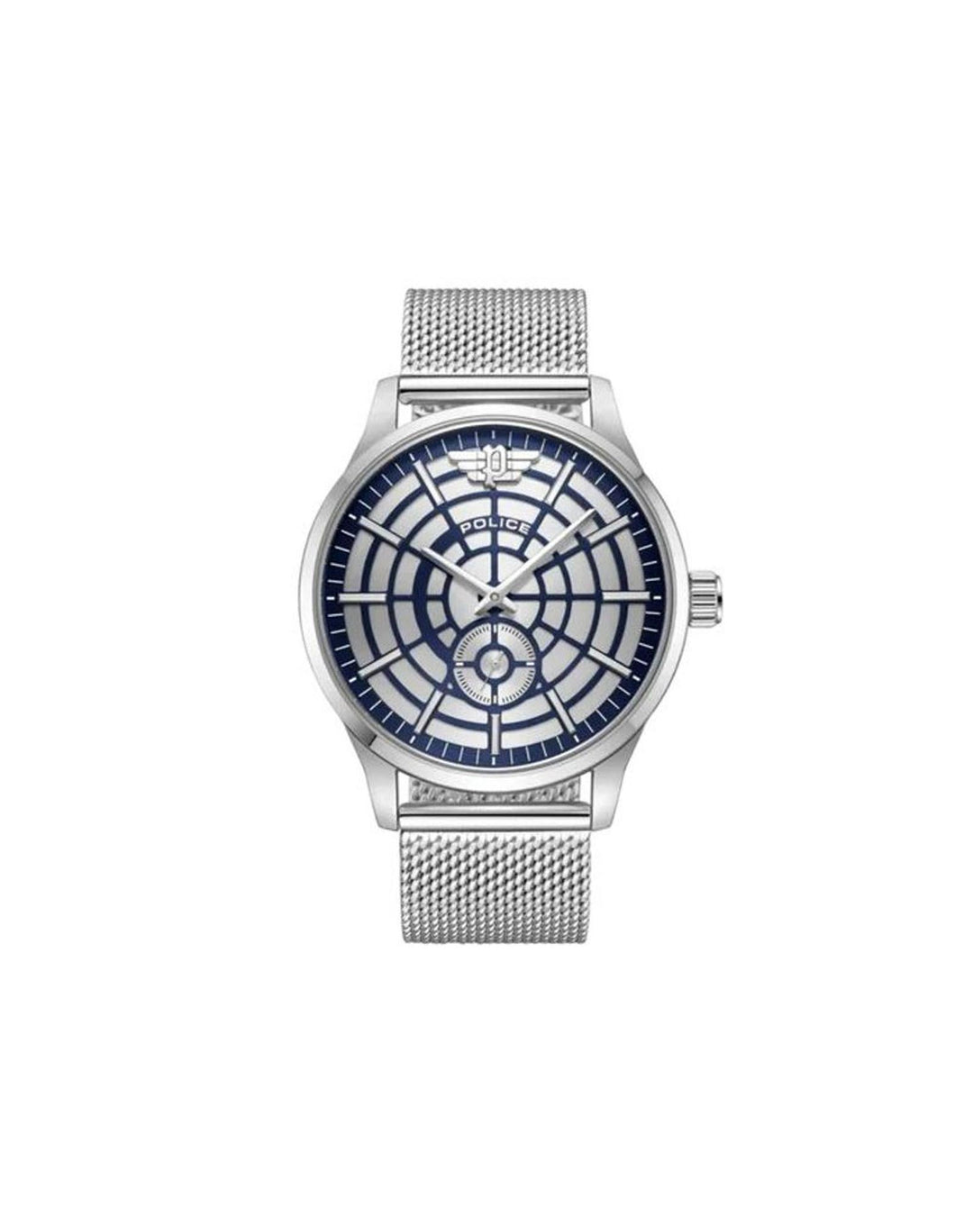 Police Men's Gray Stainless Steel Stainless Steel Watch - One Size