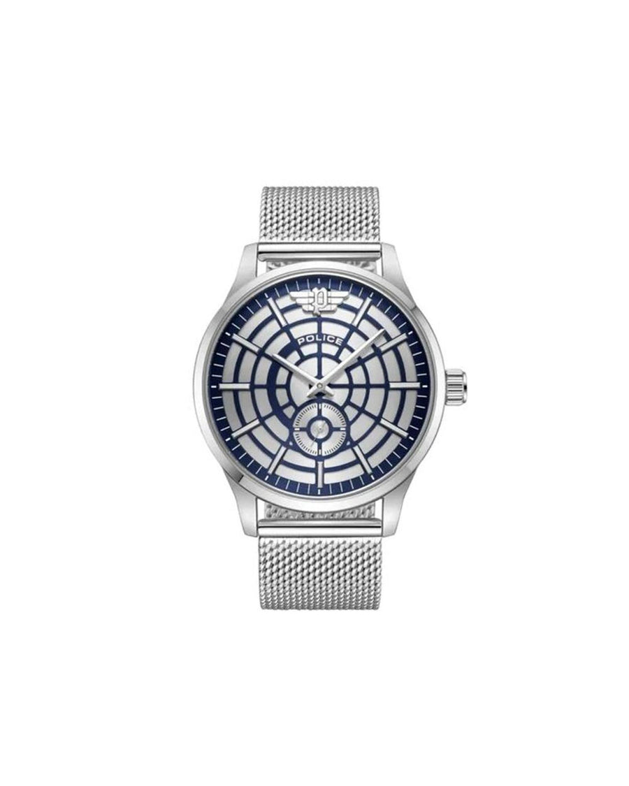 Police Men's Gray Stainless Steel Stainless Steel Watch - One Size