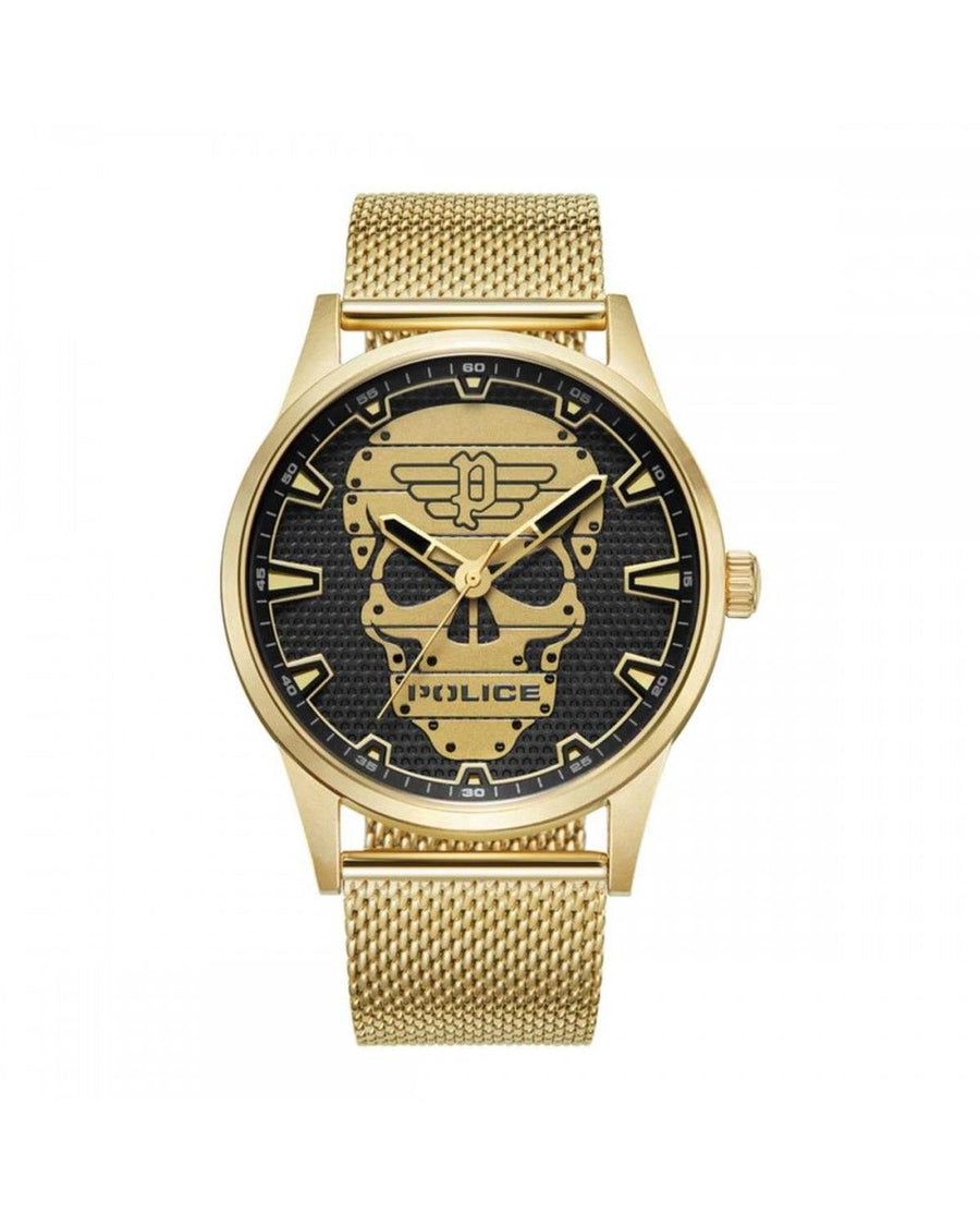 Police Men's Gold Stainless Steel Watch - One Size