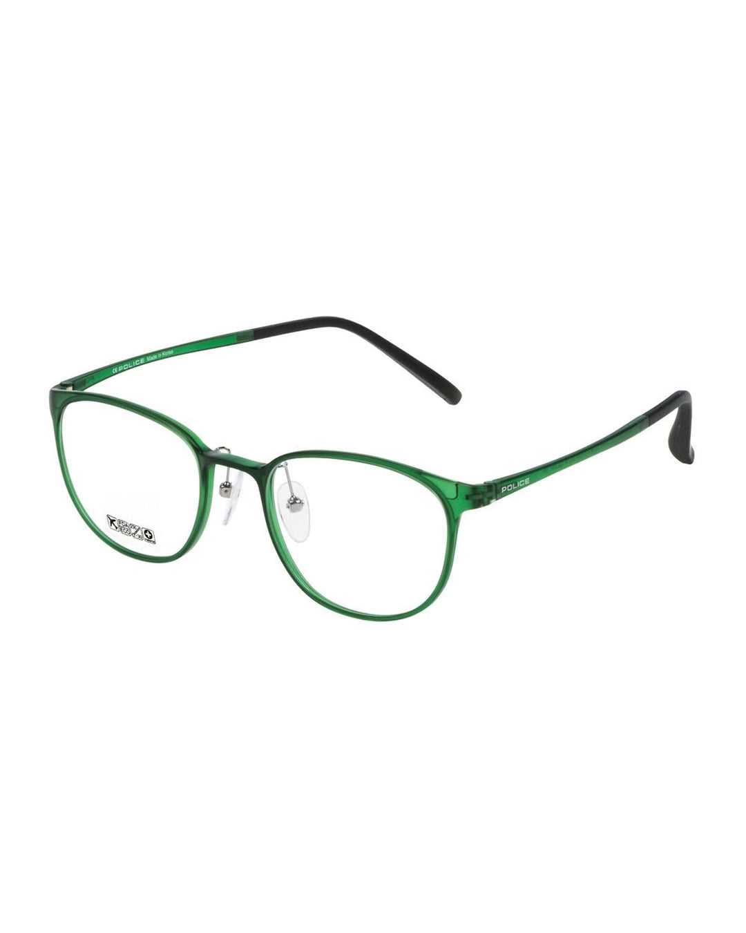 Police Men's Green Injected Frames - One Size