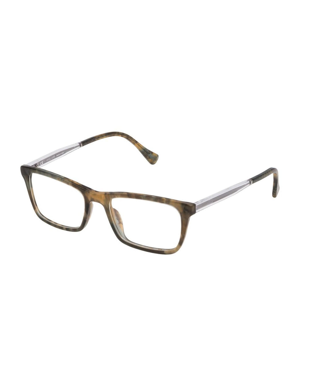 Police Men's Green Plastic Frames - One Size