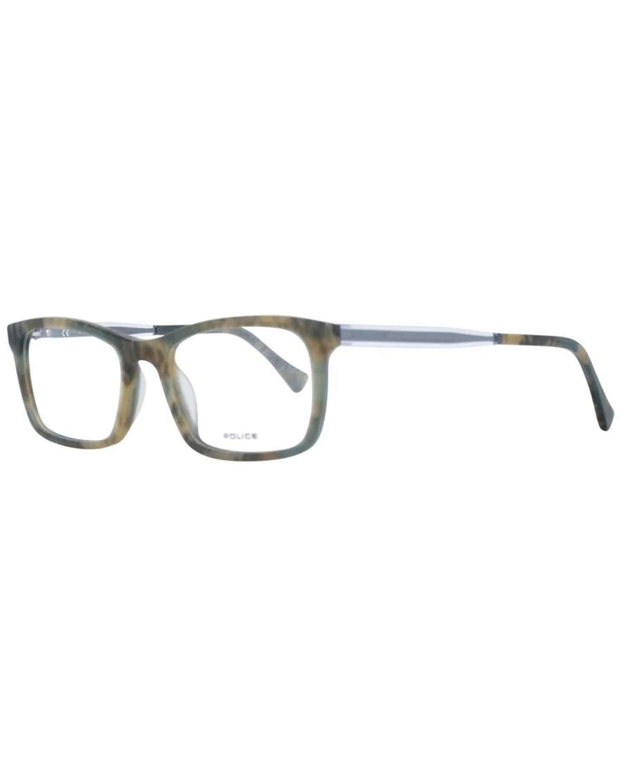 Police Men's Green Plastic Frames - One Size