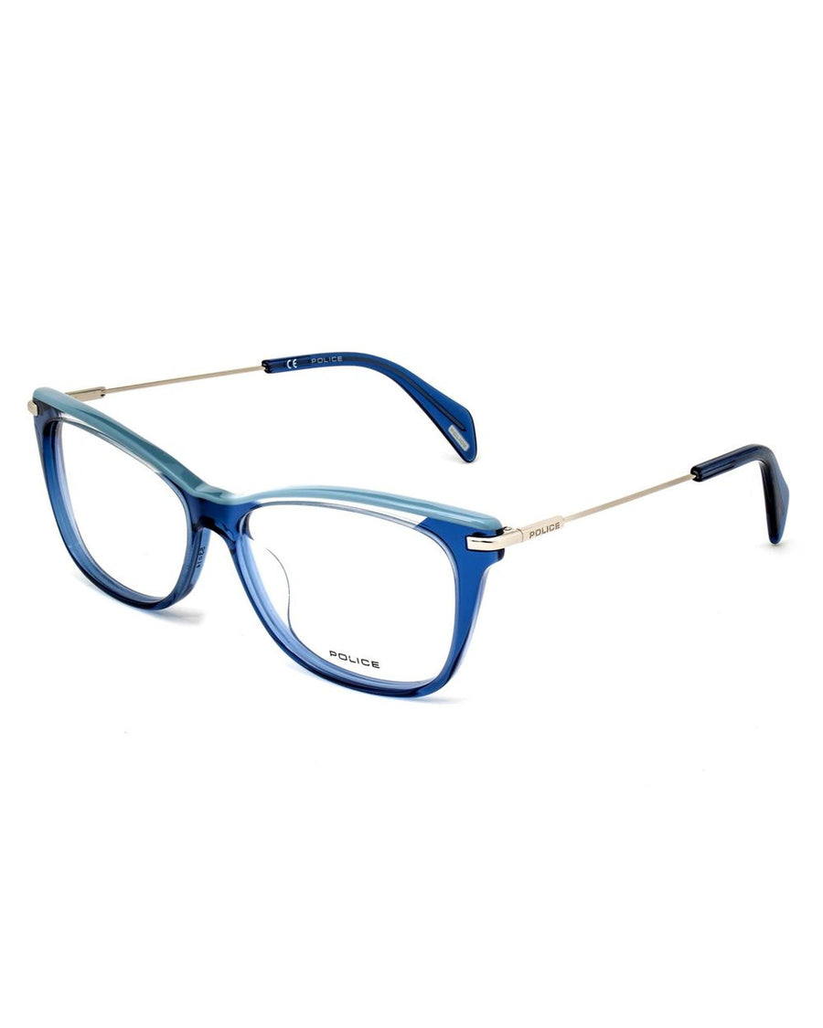 Police Women's Blue Acetate Frames - One Size